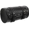 GANAZONO Borsa Laterale per Moto in Pelle Chiusura Rapida, Mini Borsa Porta Attrezzi per Sella Posteriore, Compatibile per Ciclismo e Trasporto Bagagli Moto