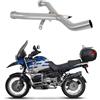 DOMINATOR R 1150 GS Tubo Elimina Catalizzatore, Decatalizzatore, No-Kat, Mid Pipe Inox DE-Cat DECAT Exhaust Terminale di Scarico Silenziatore