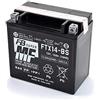 FB Battery - Batteria Moto Scooter FTX14-BS per Piaggio MP3 - Guzzi V7 (YTX14-BS)