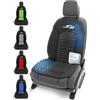 Walser coprisedili auto S-Race, Premio Molto Buono* coprisedili anteriori in nero, rivestimenti universali per auto 1 pezzo, sedili sportivi, coprisedile veicolo compatibile con airbag laterale