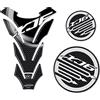 labelbike Adesivi 3D Moto Serbatoio Battitacco Compatibile con Yamaha