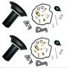 VQLDPX Kit riparazione Carb Kit Di Revisione Carburatore Per Yamaha XV500 VIRAGO 1983 XV 500 535 XV535 Con Galleggiante A Stantuffo Valvola Aircut ricostruzione carburatore(SET 2)