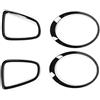 Cocoarm Mini R56 R57 R58 R59 S Jcw Fronte Di Copertura Del Faro Di Faro, Cornice Fari Mini R56, Cornice Fari Mini R56