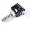 Asudaro Supporto per faro a LED per moto Staffa di montaggio Supporto per lampada frontale Morsetto per specchietto retrovisore per moto Adattatore per staffa per faro a LED Supporto per modifica per moto