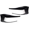Sujhyrty Set di 2 divisori paraurti posteriori per Golf 7 GTD 2012 2013 2014 2015