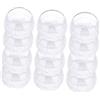 Toyvian 12 Pezzi Paraolio Coperchio Pomello Copri Pomelli Per Porte a Prova Di Bambino Copri Manopole Fornelli a Gas Copri Manopole Della Stufa Auto Copertura Bottoni Pp Protezione