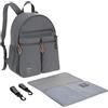 Lässig 1103030236, Borsa Fasciatoio Zaino/Casual Urban Backpack Grigio - 646 g