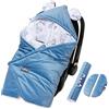 Bellochi Growing in style Bellochi, coperta universale per ovetto e seggiolino auto, in cotone e velluto, adatta ad esempio per Maxi-Cosi, Romani, Cybex - Jambo