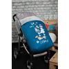 Originalbaby sacco da Bebè Universale sedia con copre piedi polare, smontabile con cerniere. lavabile A macchina. Cane blu