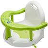 Amesor Seggiolino da bagno per neonati, per vasca da bagno per bambini, con ventose potenti, seggiolino per vasca da bagno per neonati, per bambini da 6 a 18 mesi