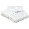 Chicco Parure Copripiumino 3 Pezzi Next2Me Foxy, Bianco e Verde