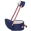SONARIN Multifunzione Hipseat Baby Carrier,Taglia libera,4 posti di trasporto,Accogliente e lenitivo per i bambini,Adattato al crescente del tuo bambino(Blu Scuro)