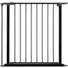 Safetots Open Plan Stair Case Custom Fit Gate (Gate Panel 72cm Black, black)