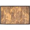 5 five simply smart 5five - stuoia in bambù black flora 50x80 cm