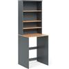 Vicco armadietto coprilavatrice Viktor Antracite/Rovere dorato 66x88.2 cm | 2 parti con ripiano, adatto per l'installazione su lavatrici standard