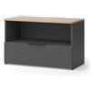 Vicco Credenza Wido, Antracite/Sonoma, 80 x 50 cm