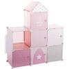ATMOSPHERA CREATEUR D'INTERIEUR - Armadietto per Bambini Château Rosa 96x109cm