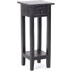 DESIGN DELIGHTS Napoleon - Tavolino in Legno Riciclato, 75 x 30 x 30 cm