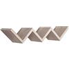 MODULARREDO | SAETTA Mensola da Muro, Mensola Cameretta, Mensola da Parete, 57x11 p15.5 cm, Rovere Sagerau - Made in Italy