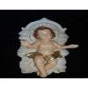 SUD IMPORT Statuetta Statua Bambino gesu' in Porcellana 20 x 15 cm