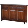 EsteaMobili - Mobile Legno Base CREDENZA NAPOLETANA 3 Ante Arte POVERA - 506 - Come Foto