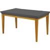 SalGiu Copritavolo Mollettone x6 x12 Posti Rettangolare (Grigio Scuro, 6 Posti)