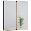 Vicco Specchio contenitore bagno Gloria, Antracite, 70.4 x 84 cm