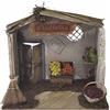 PRGN Bottega del FRUTTIVENDOLO 20X14X18CM Accessori per PRESEPE