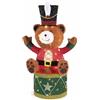 Gruppo Maruccia - Luminaria Natalizia a Forma di Orso su Tamburo - Decorazione per Casa, Negozi, Vetrine - Uso Interno ed Esterno - Altezza 90 cm
