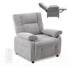 FLEXISPOT X3 Poltrona Relax Elettrica Reclinabile 95°-155° - Portata 150 kg, Poltrona TV Ergonomica con Poggiapiedi, Schienale Regolabile, Imbottitura Spessa, Tasca Laterale