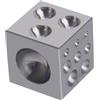 Generico Dapping Block - Strumento Per La Formatura Di Metalli Di Precisione Da 4x4x4 Cm, Blocco Con Castone Flessibile Da 17 Gradi, Strumenti Per La Creazione Di Gioielli Per Professionisti Orafi, Amanti