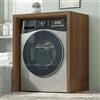 Liberoshopping Mobile Coprilavatrice in Legno Nobilitato - Salvaspazio, Facile da Montare, Per Lavatrice o Asciugatrice, Adatto per Bagno, Lavanderia e Soggiorno - 79x91x65 cm (Noce)