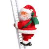 VIGOEXPRESS Babbo Natale Rampicante Elettrico Decorazione Natalizia Babbo Natale arrampicato, Babbo Natale su Catena di Perline Appesa Ornamento Natalizio Babbo Natale Xmas Ornament - LADDERSANTA