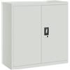 vidaXL Armadio 2 Ante 90 cm Mensole Grigio Acciaio Schedario Ufficio Archivio
