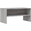 vidaXL Mobile Porta TV Grigio Sonoma 80x40x40 cm in Legno Multistrato