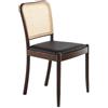 AC ANGEL CERDÁ Angel Cerdá - Sedia da Pranzo con Schienale Quadrato in Rattan | Sedie Moderne, Design Minimalista | 48 x 50 x 84 cm, Gambe in Legno Massello di Frassino Noce | per Sala da Pranzo, Soggiorno