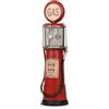 Moritz Salvadanaio decorativo in lamiera a gas rosso decorazione in lamiera modello stazione di benzina retrò da collezione vintage decorazione nostalgica stile antico