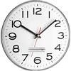 TFA Dostmann 60.3017 - Orologio analogico da Parete (Bianco con batterie)