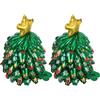 Homoyoyo Albero di Natale Gonfiabile Mini da Tavolo 2 Pezzi Decorazioni Natalizie Gonfiabili in Foglio di Alluminio per Interni ed Esterni Decorazioni Festive Versatili per Casa e