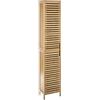 AC-Déco Colonna portaoggetti -Sicela-34 x 24 x 170 cm-Bambù, 34 x P. 24 x H. 170 cm