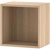 IKEA EKET - Scaffale da parete, 35 x 25 x 35 cm, effetto rovere tinto bianco