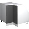 Vicco Mobile cucina angolare per sottotetto R-Line, Antracite-oro, 75.6 cm con 1 porta, carcassa dell'armadio profondità 60 cm, per la libera combinazione all'interno di sistemi cucina modulari