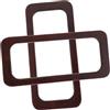 Hemobllo Manici Legno per Borse Rettangolari retrò, 2 Pezzi, Marrone | Manici Legno per Borse, Manici Borsa in Legno, Maniglie in Legno per Borse Uncinetto, Eleganti