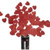 VIRSUS sparacoriandoli Cuori Rossi spara coriandoli Matrimonio 40 cm 4188 Party Popper Cuore Anniversario Matrimonio Festa San Valentino Varie quantità (6)
