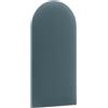 murando - Testiera Letto Singolo Imbottita - Staccionata Velluto - 100x30 cm 1 Pezzo - Pannelli Decorativi per Pareti - Pannello Imbottito per Camera da Letto Bambini - Schiuma Anallergica - Ottanio