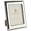 SEC OF FLORENCE 7186/10x15IT Cornice Portafoto in Argento Massiccio 925 con Retro in Legno Mogano