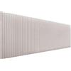 DHOME Testiera Imbottita Liscia Esclusiva Serie Luxury Edition da Parete Acustica Fonoassorbente per Letto e Camera da Letto (Cream, 140cm, 4cm Spessore)