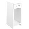 Vicco Armadio per PC Odin, Bianco, 35.1 x 45 cm, adatto per la conservazione di PC e accessori