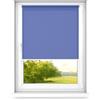 time4blinds Mini Basic Tenda a Rullo - Non invasiva - Tenda a Rullo per Finestra all'Interno Senza forare - Maniglie Non invasive - 400x1000mm Blu Reale Operato sul Lato Destro