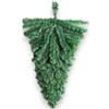 Generico Aurora Store Alberello Inverso Ghirlanda a parete Natalizia Capovolta Cornicione Verticale Folta a goccia VERDE Fuori Porta Natale 90 cm 100 Rami in PVC aghi di pino Decorazione Festone rovesciato